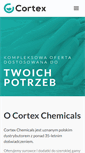 Mobile Screenshot of cortexchemicals.com